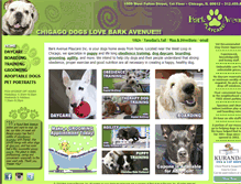 Tablet Screenshot of barkavenueplaycare.com